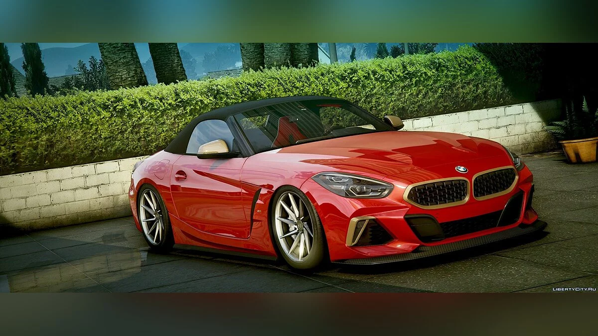 BMW Z4 [Add-On | Extras | Ruedas | Techo Animado | LODs] 1.0 / GTA 5