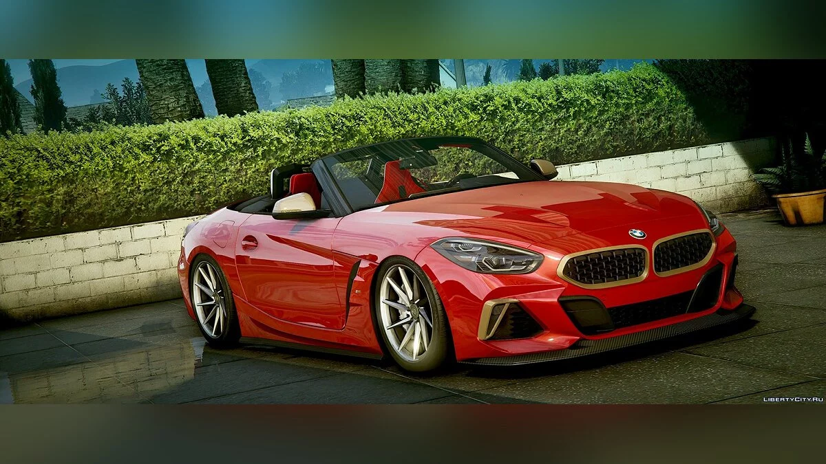 BMW Z4 [Add-On | Extras | Ruedas | Techo Animado | LODs] 1.0 / GTA 5