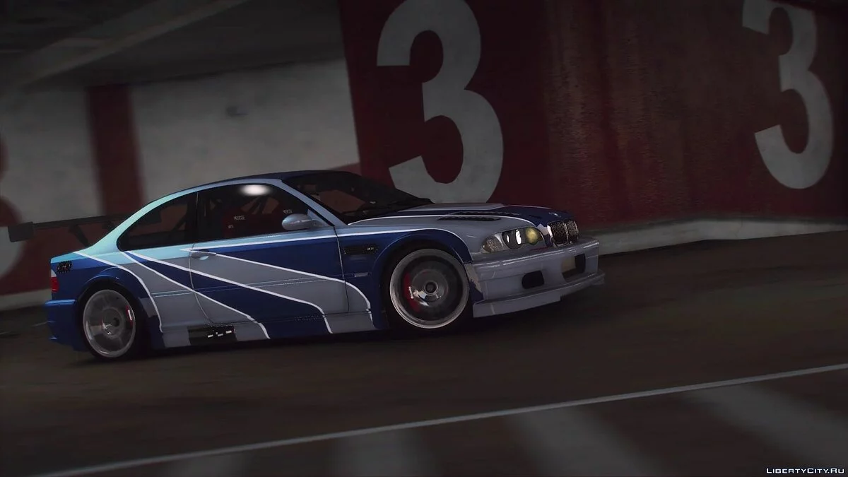 2003 BMW M3 GTR Most Wanted Edition [Add-On | Template] 1.0 / GTA 5