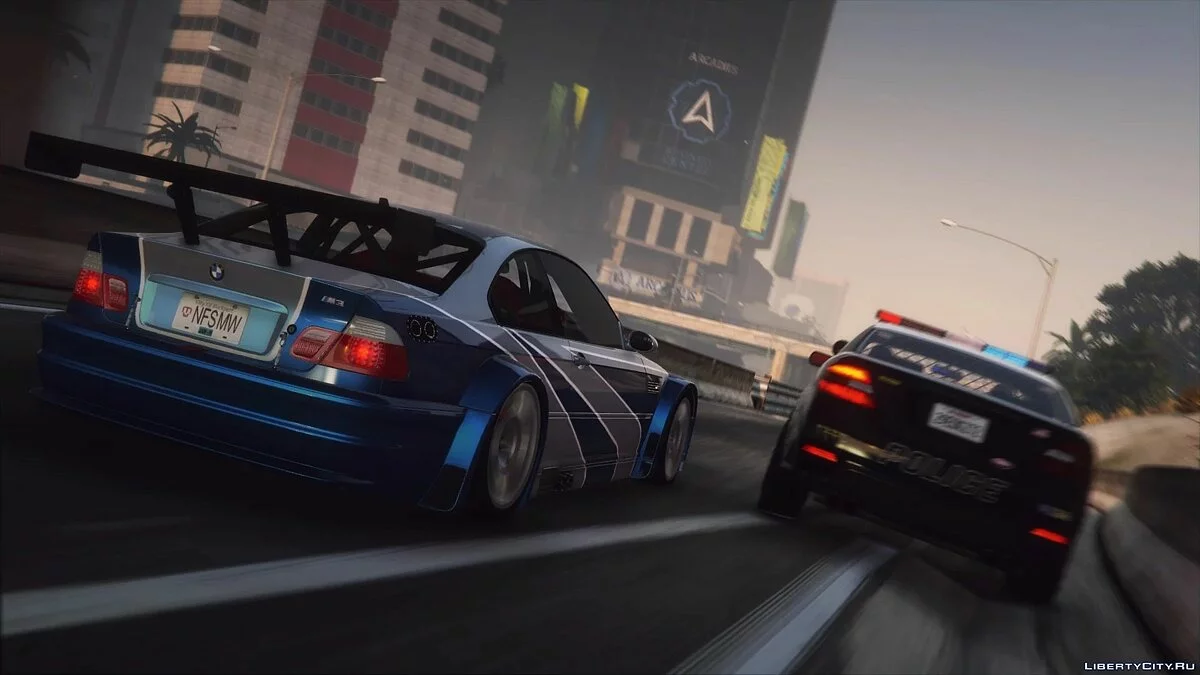 2003 BMW M3 GTR Most Wanted Edition [Add-On | Template] 1.0 / GTA 5