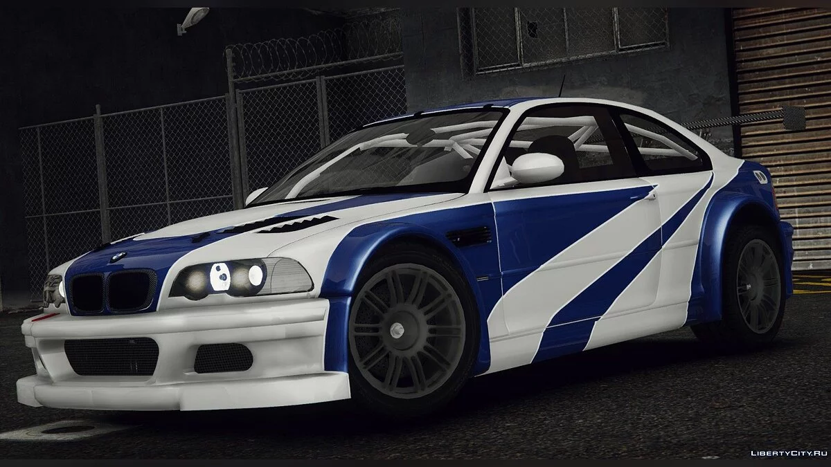 BMW M3 GTR (E46) из NFS Most Wanted / GTA 5