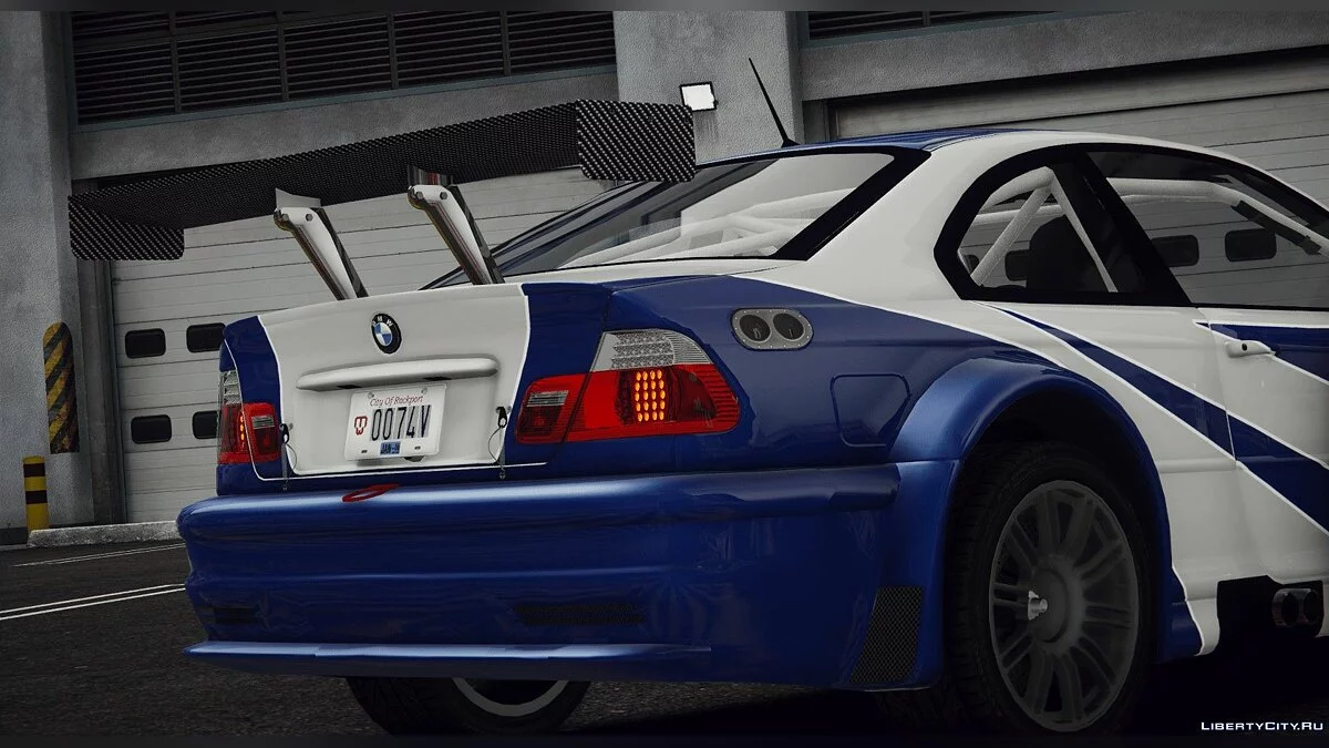 BMW M3 GTR (E46) из NFS Most Wanted / GTA 5