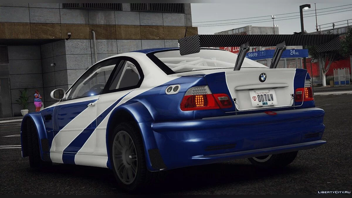 BMW M3 GTR (E46) из NFS Most Wanted / GTA 5