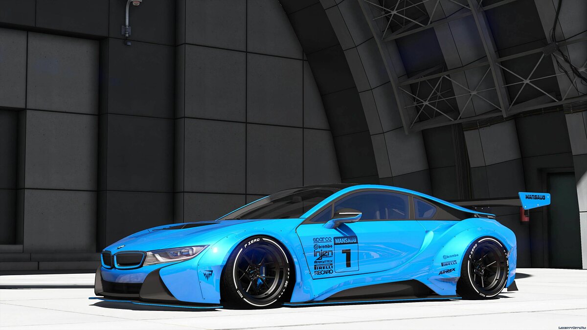 Gta 5 bmw i8 replace фото 93