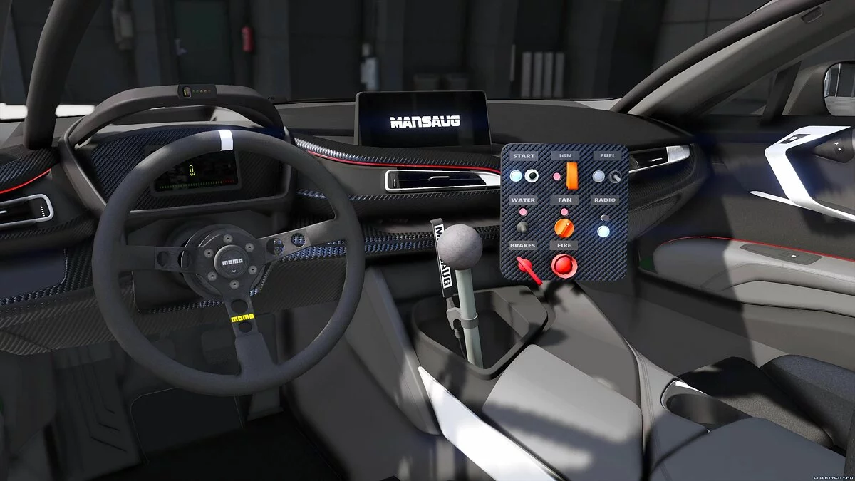 2018 BMW I8 Coupe MANSAUG [Add-On / Replace | Template | Digital Dials] 2.5a / GTA 5