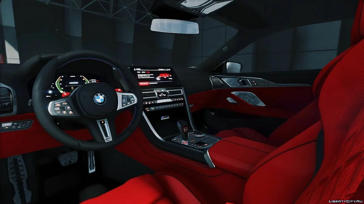 2018 BMW M8 Competition MANSAUG [Add-On | OIV | Replace | Tuning | Template | Digital Dials] 2.1a / GTA 5