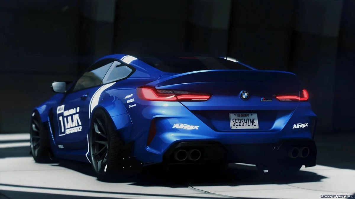 2018 BMW M8 Competition MANSAUG [Add-On | OIV | Replace | Tuning | Template | Digital Dials] 2.1a / GTA 5