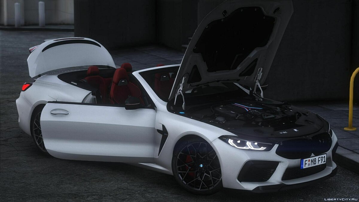 Download 2021 BMW M8 F91 Competition Convertible 2.0 for GTA 5