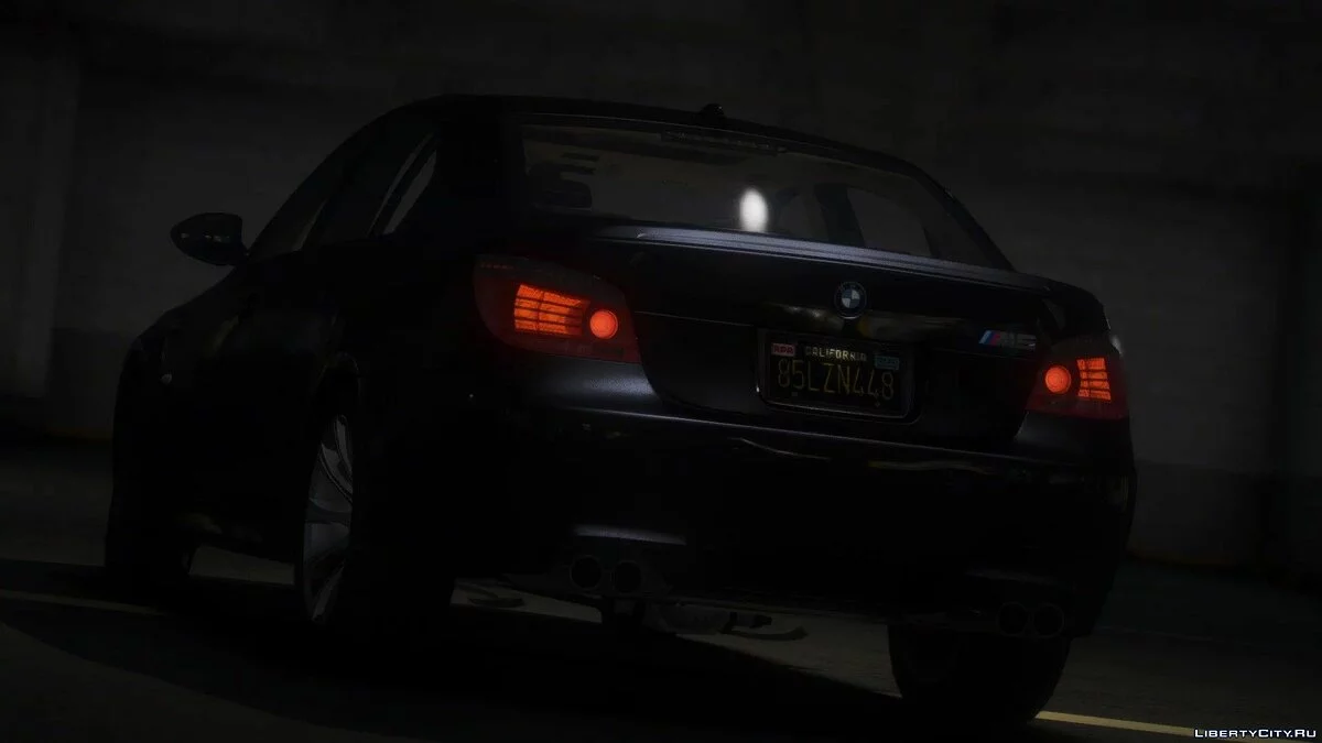 BMW M5 (E60) 2009 v1.1 / GTA 5