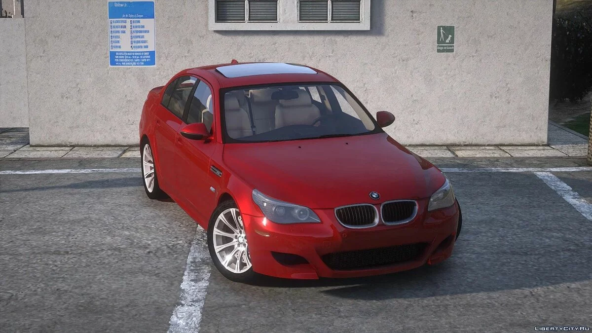 BMW M5 (E60) 2009 v1.1 / GTA 5