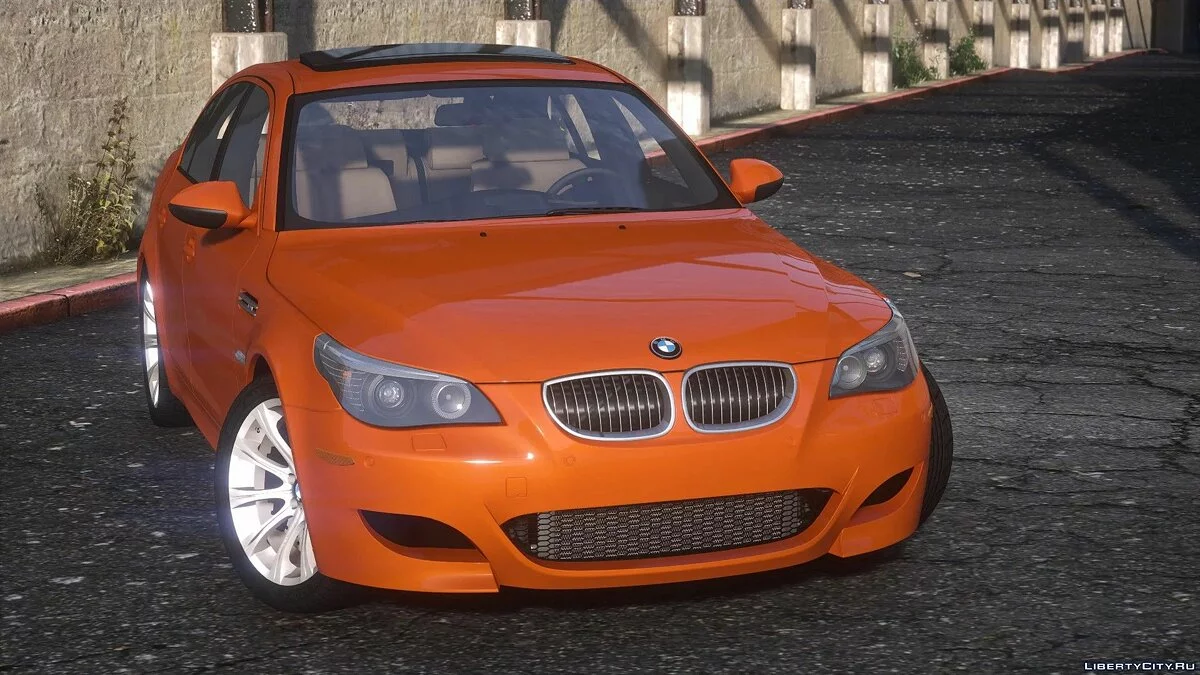 BMW M5 (E60) 2009 v1.1 / GTA 5
