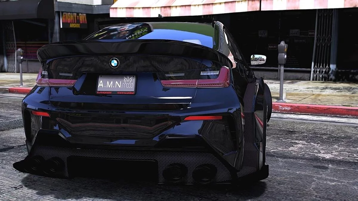 BMW Série 3 G20 Сoncept Widebody Tuning Racing Car / GTA 5