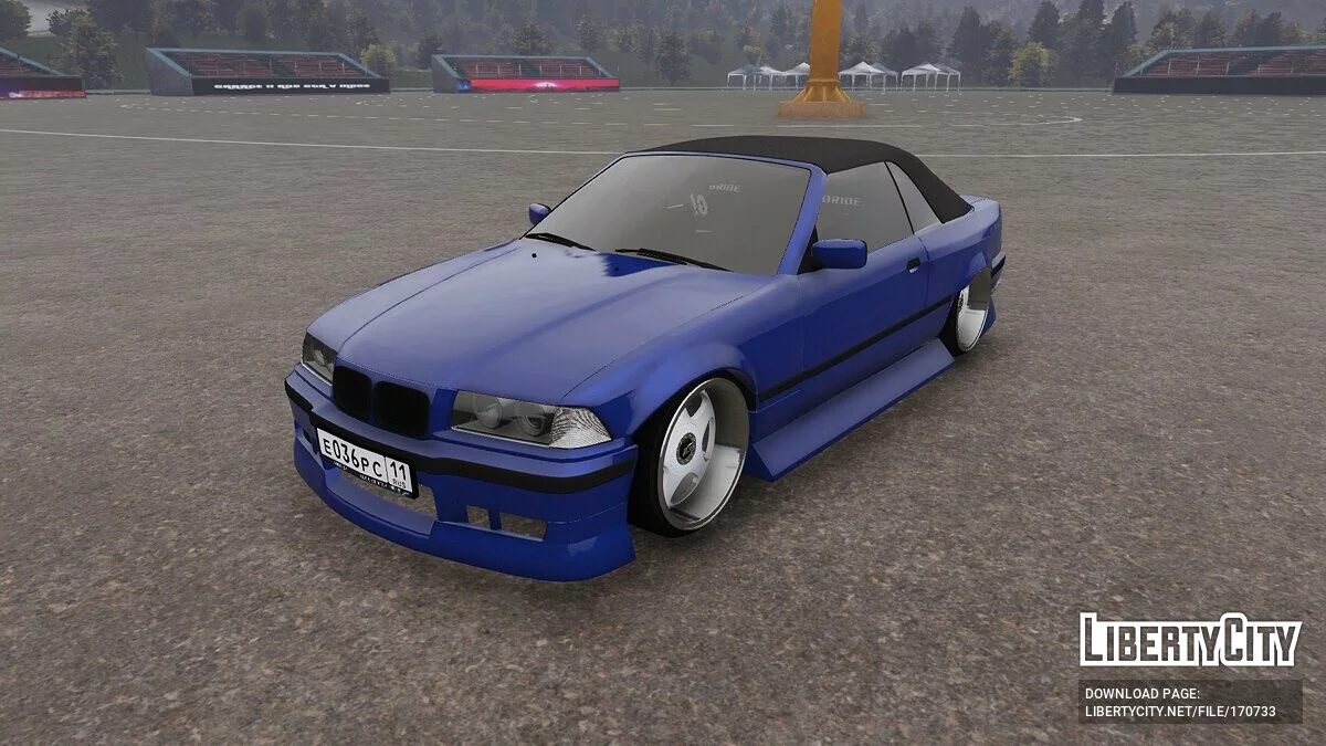 BMW E36 Convertible 1996 / GTA 5