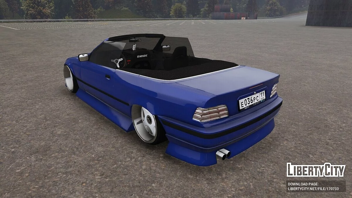 BMW E36 Convertible 1996 / GTA 5