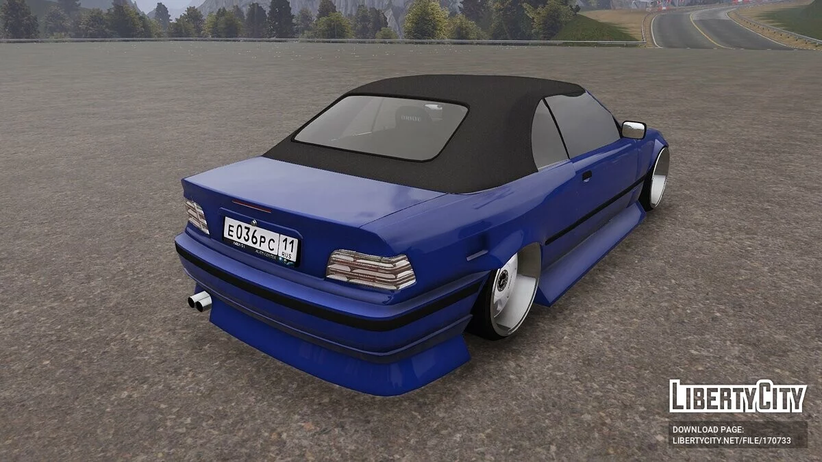 BMW E36 Convertible 1996 / GTA 5