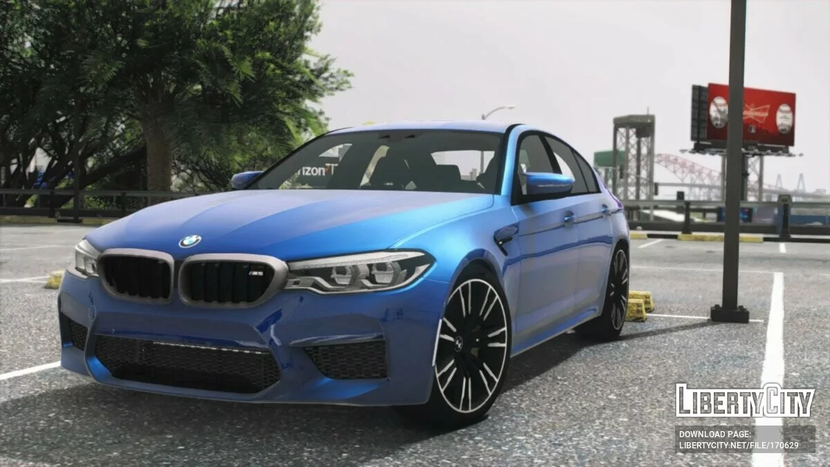 BMW M5 F90 2019 v1.2 / GTA 5