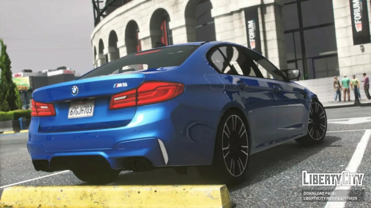 BMW M5 F90 2019 v1.2 / GTA 5