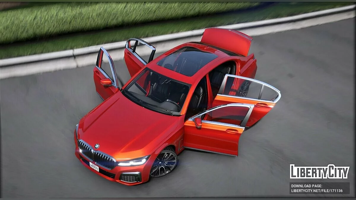 BMW 745Le x Drive v1.1 / GTA 5
