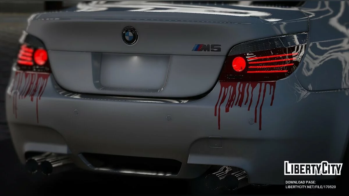 BMW E60 M5 Blood / GTA 5
