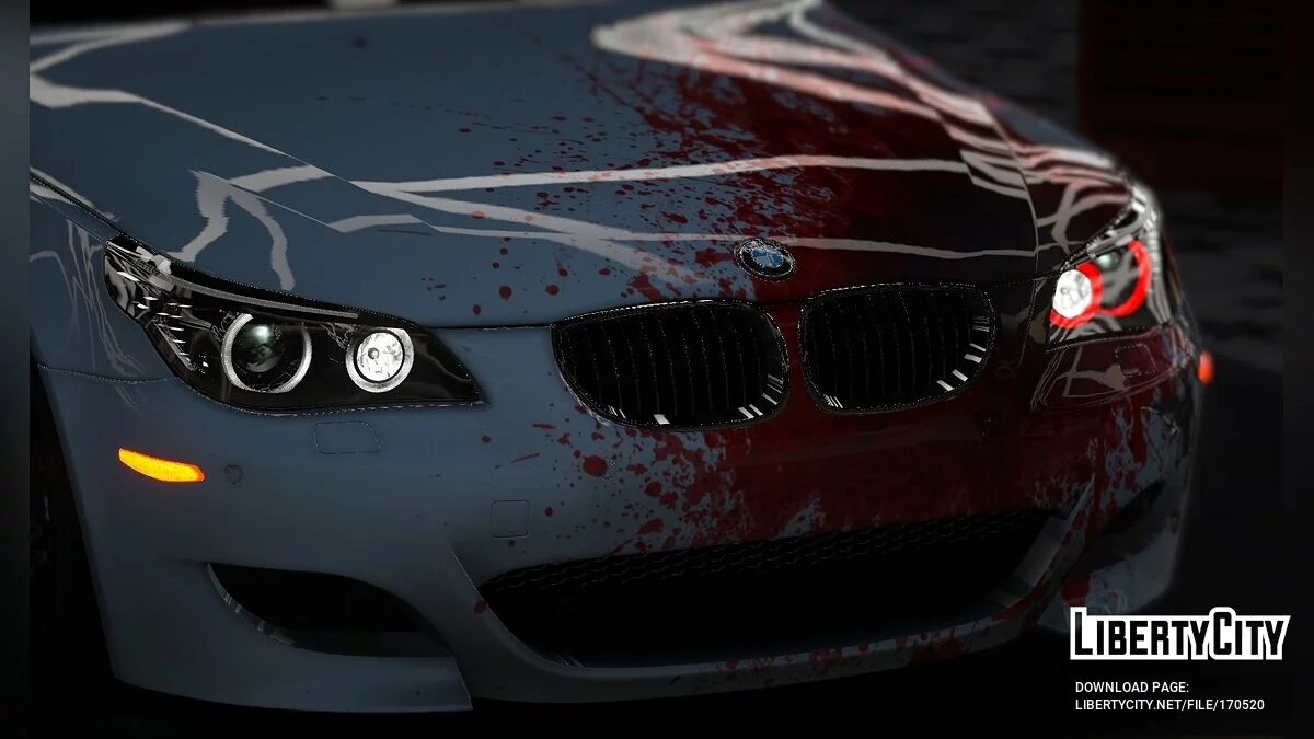 BMW E60 M5 Blood / GTA 5