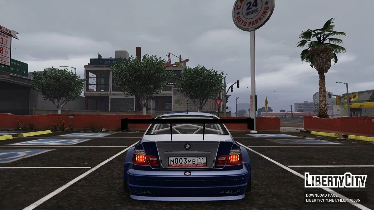 BMW M3 GTR E46 NFS MW / GTA 5