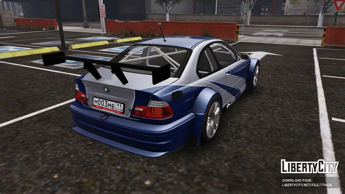 BMW M3 GTR E46 NFS MW / GTA 5