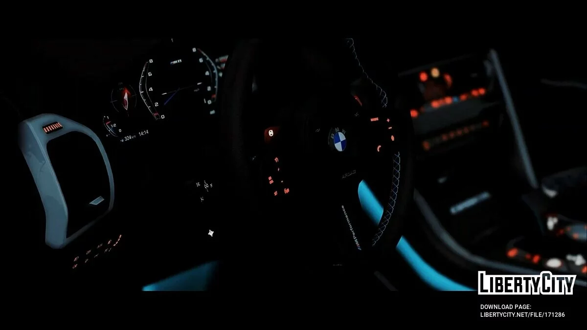 宝马 M8 动画灯 / GTA 5