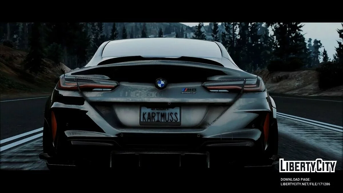 宝马 M8 动画灯 / GTA 5