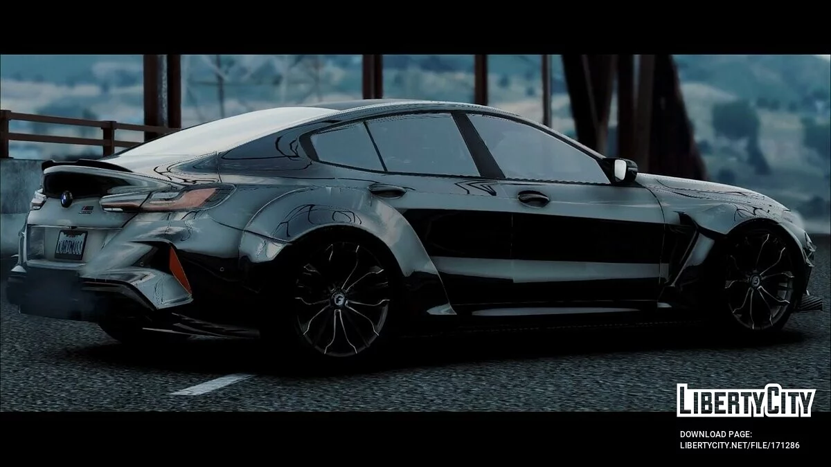 宝马 M8 动画灯 / GTA 5