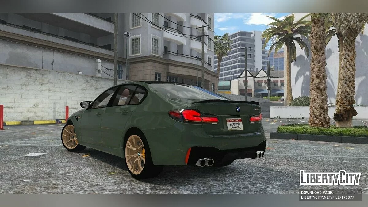 BMW M5 CS 2022 v1.0 / جي تي أي 5