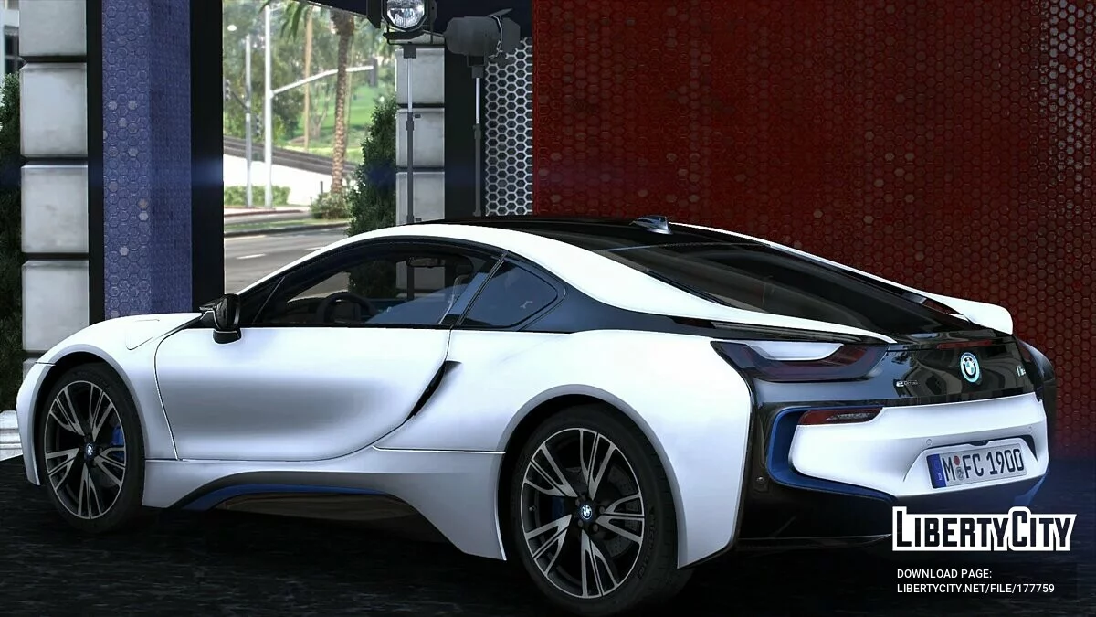 BMW i8 2015 v1.0 / GTA 5