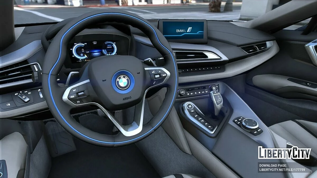 BMW i8 2015 v1.0 / GTA 5