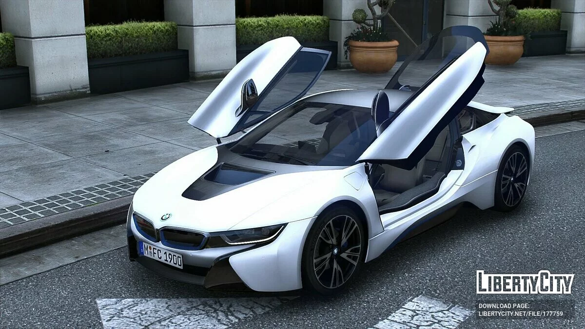 BMW i8 2015 v1.0 / GTA 5
