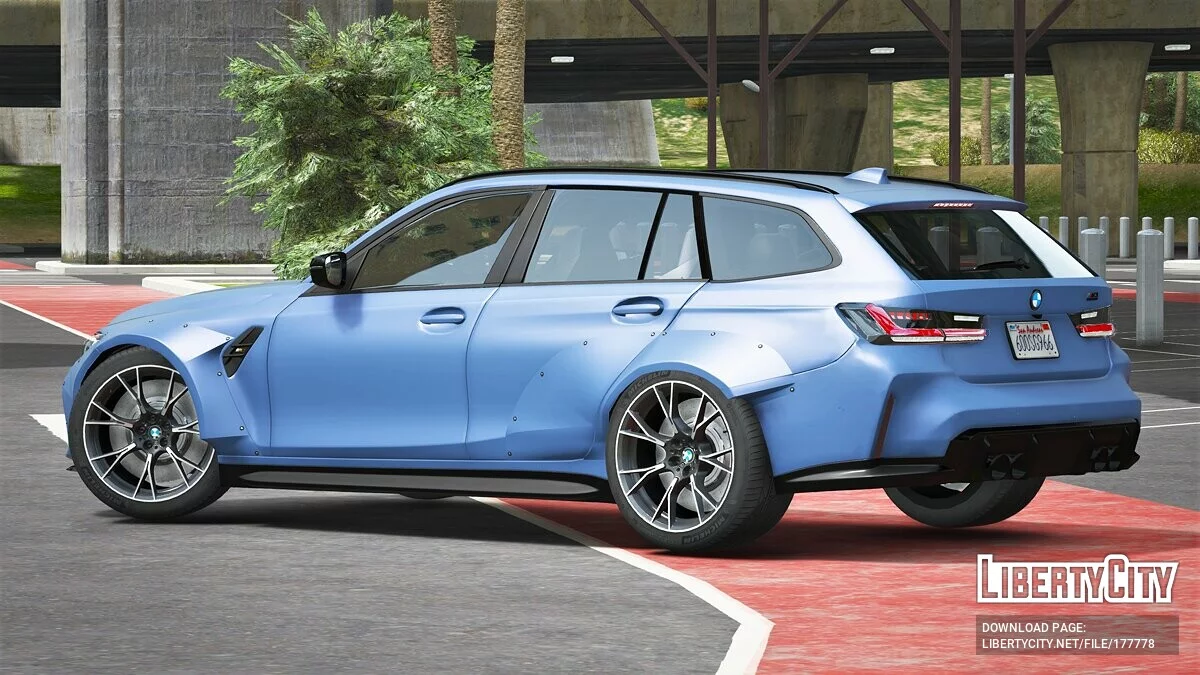 BMW M3 Touring 2022 Kit de Carroceria Personalizado / GTA 5