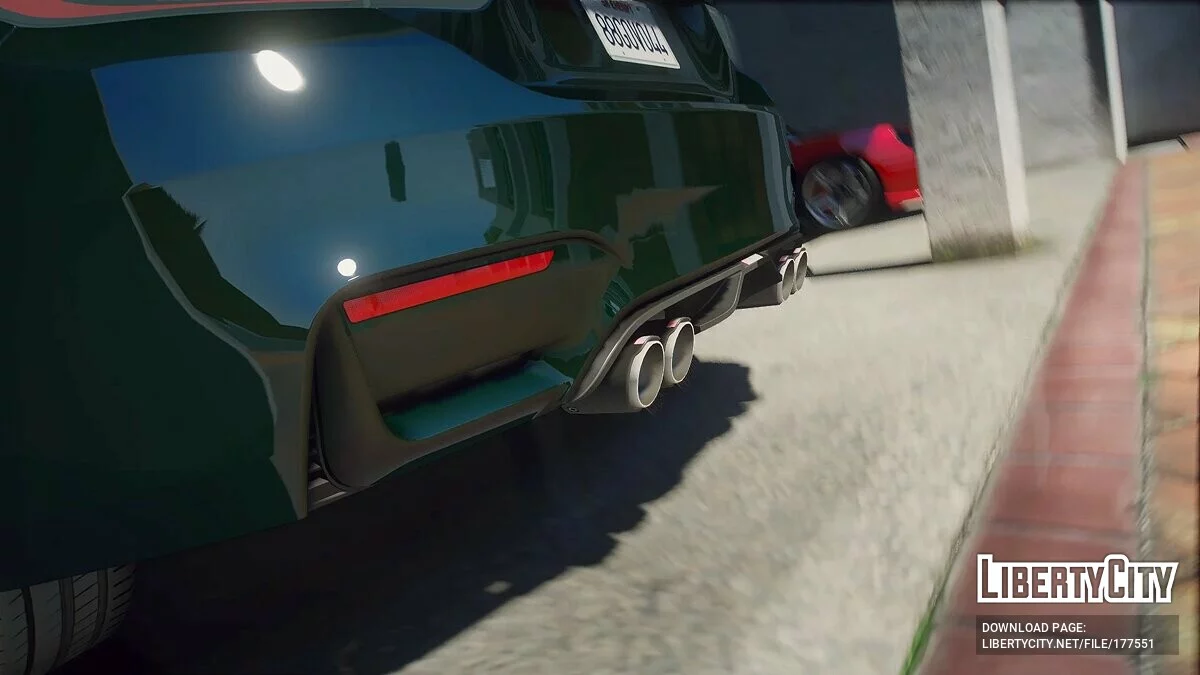 BMW M4 Akrapovic v1.1 / GTA 5