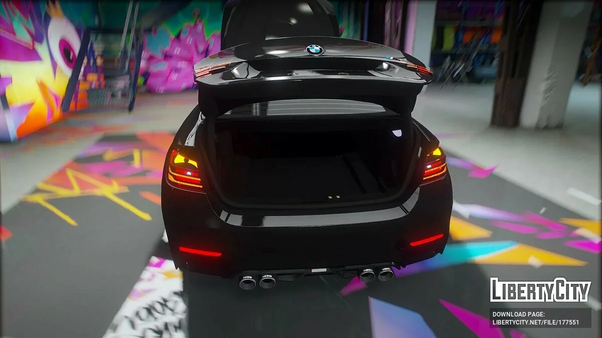 BMW M4 Akrapovic v1.1 / GTA 5