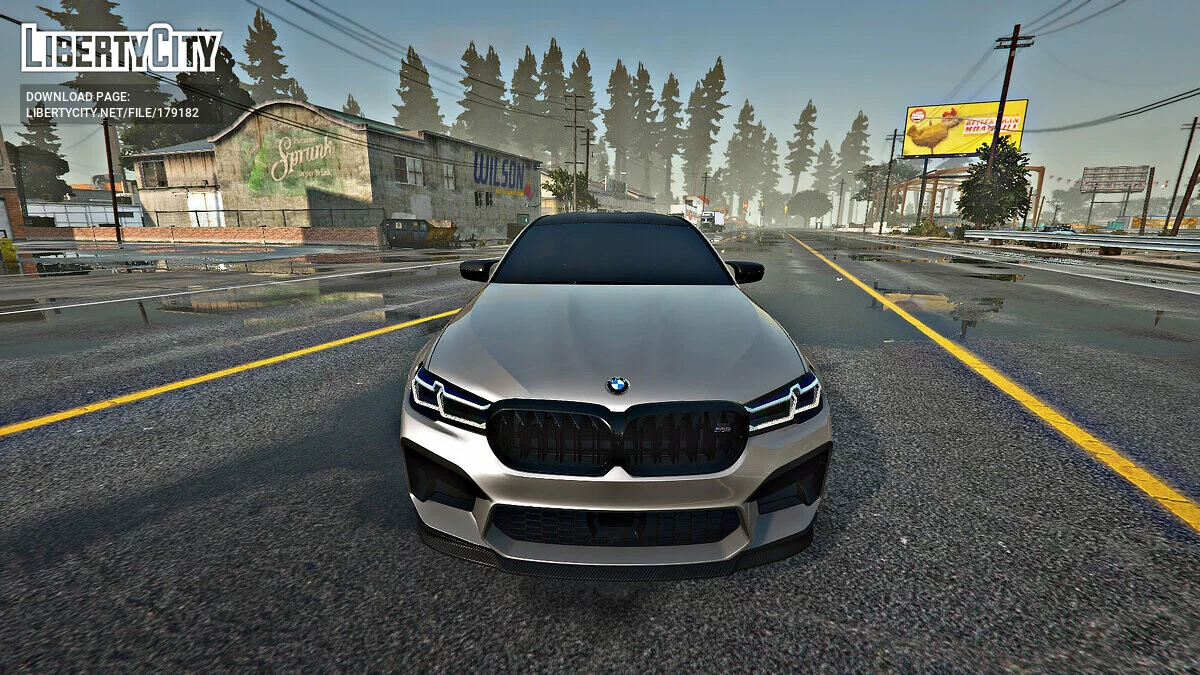 BMW M5 Competition 6 (F90) / GTA 5