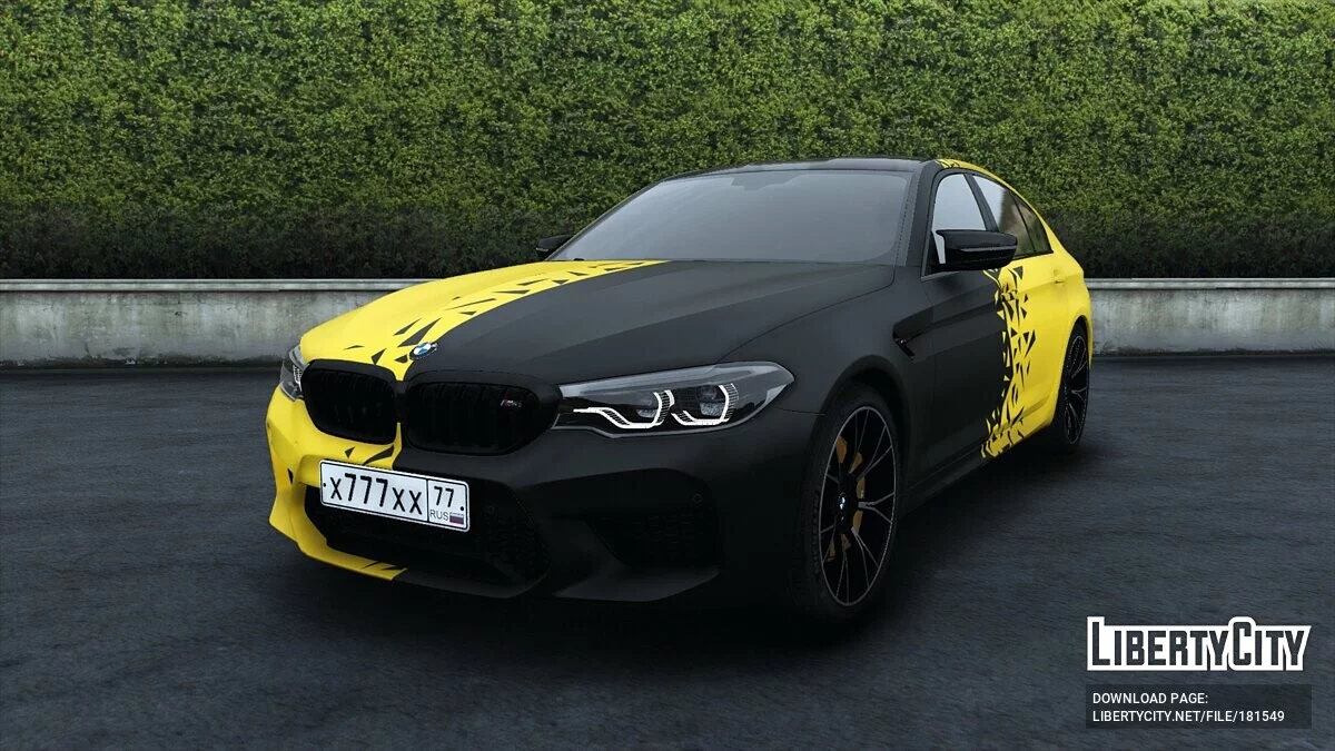 2019 BMW M5 F90 Competition / GTA 5