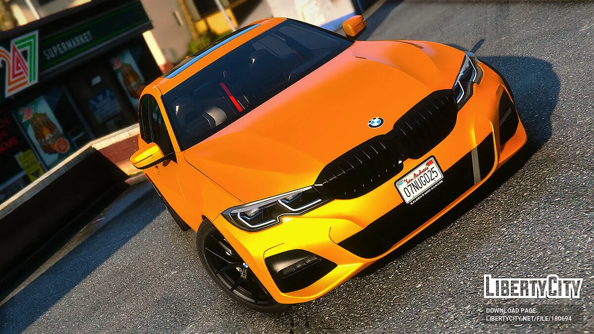 2020 BMW 3 Series G20 Black / جي تي أي 5
