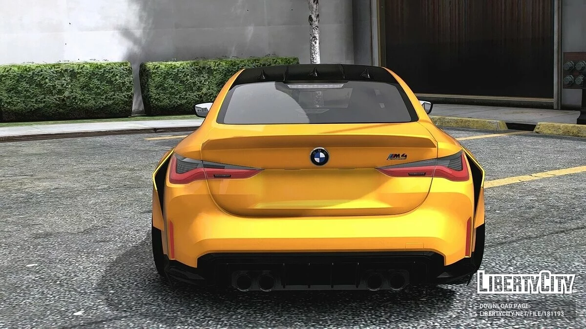 Kit de carroceria larga BMW M4 Competition / GTA 5