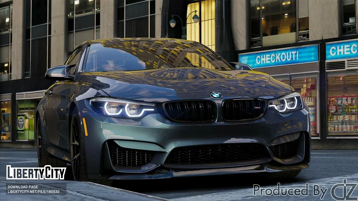 BMW M4 CS 2018 v1.0 / GTA 5
