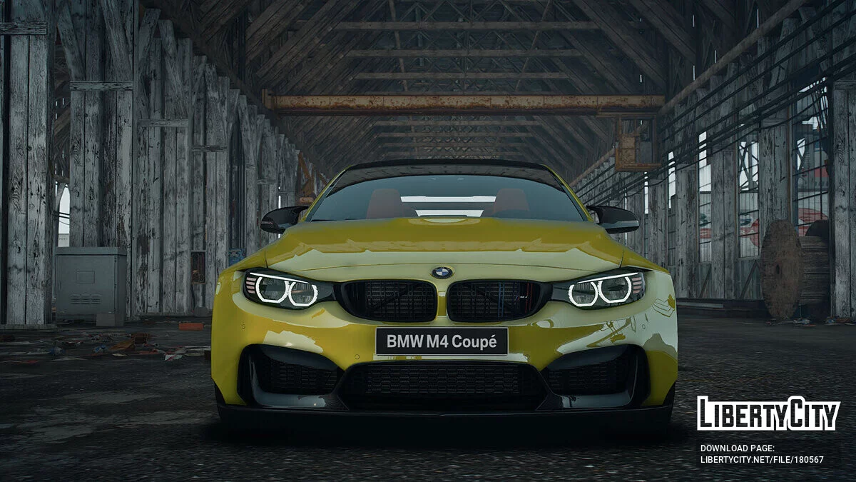 BMW M4 Vorsteiner v1.0 / GTA 5