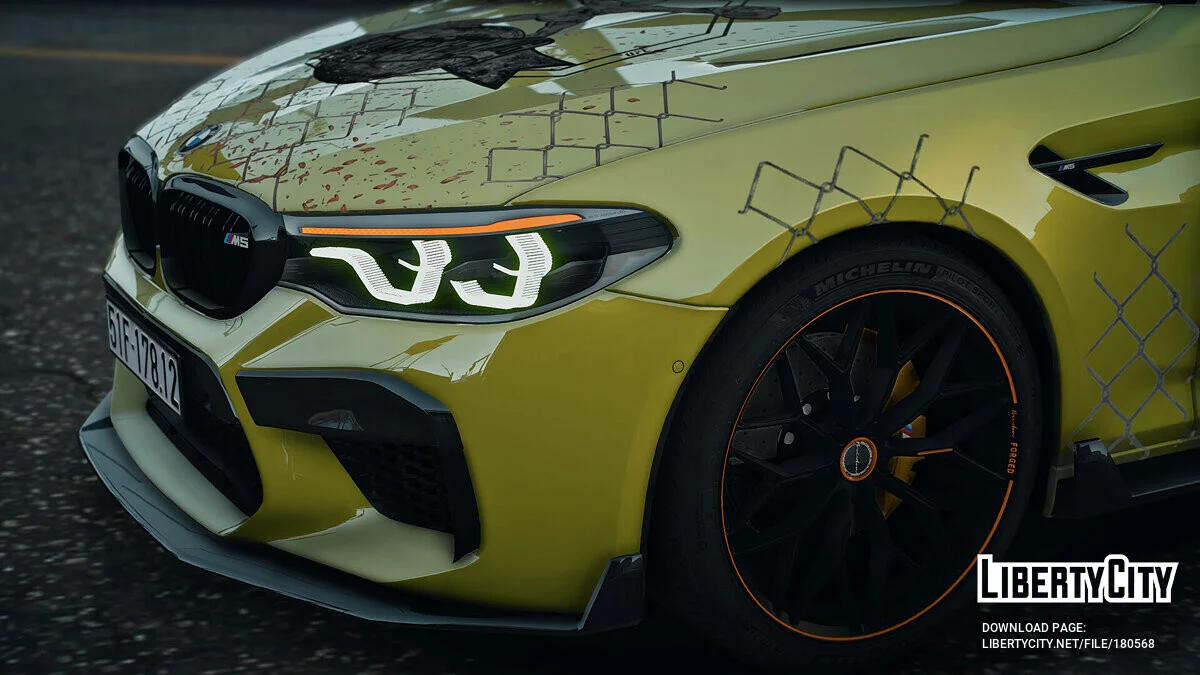 SCL Tuning v1.0 的宝马 M5 UFC 冠军 / GTA 5