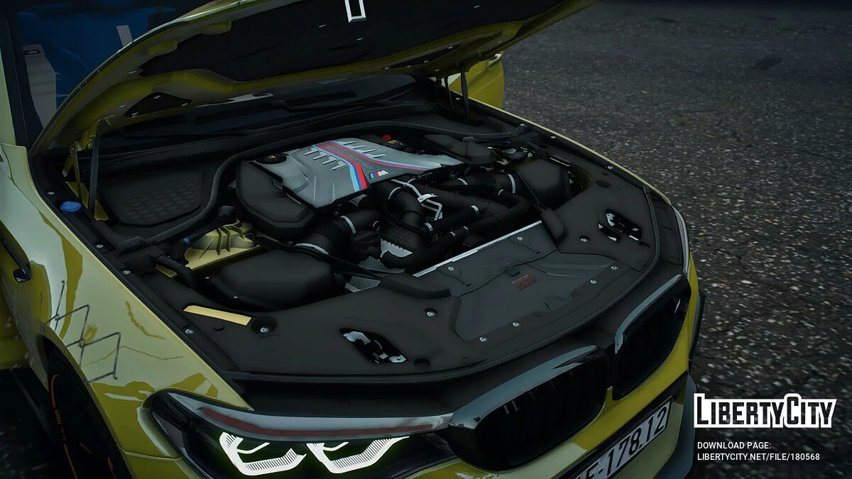 SCL Tuning v1.0 的宝马 M5 UFC 冠军 / GTA 5