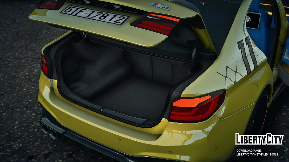 SCL Tuning v1.0 的宝马 M5 UFC 冠军 / GTA 5