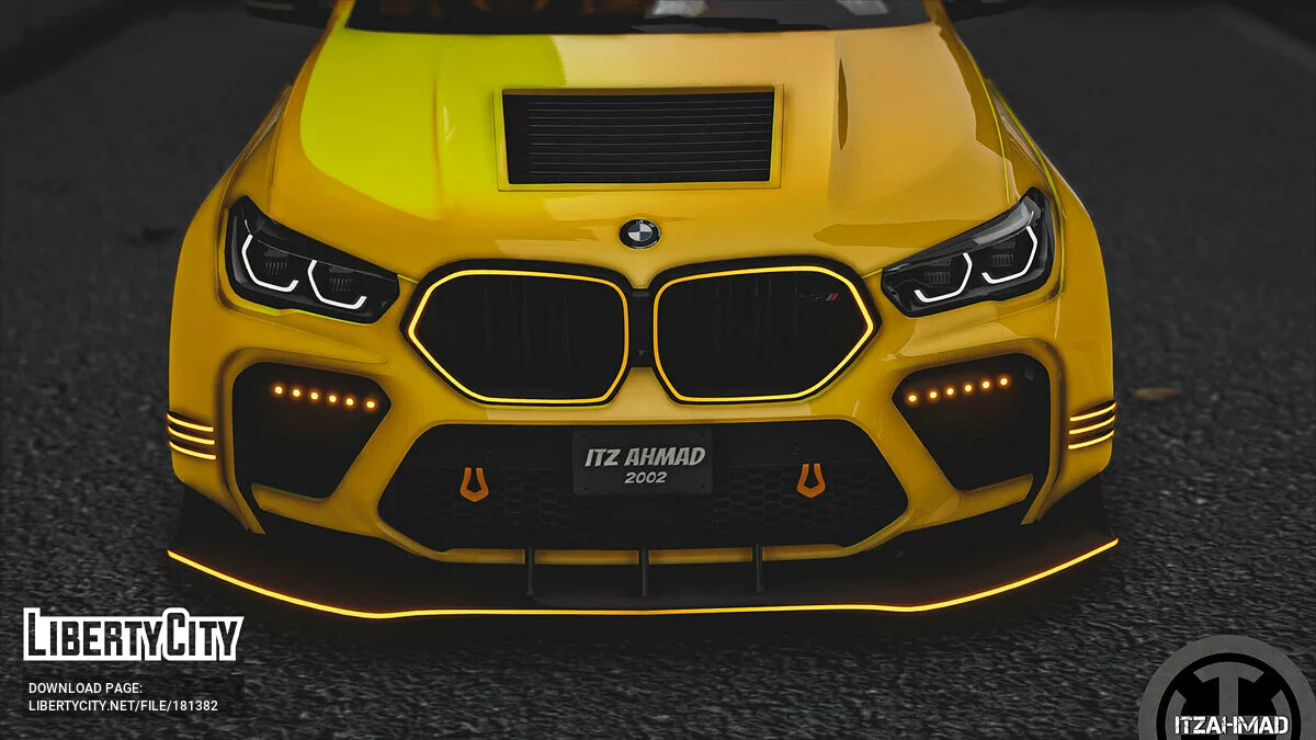 BMW X6m F96 Liberty Walk Edition / جي تي أي 5