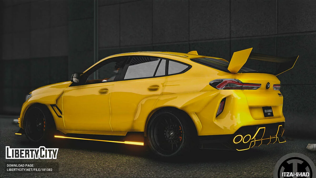 BMW X6m F96 Liberty Walk Edition / جي تي أي 5