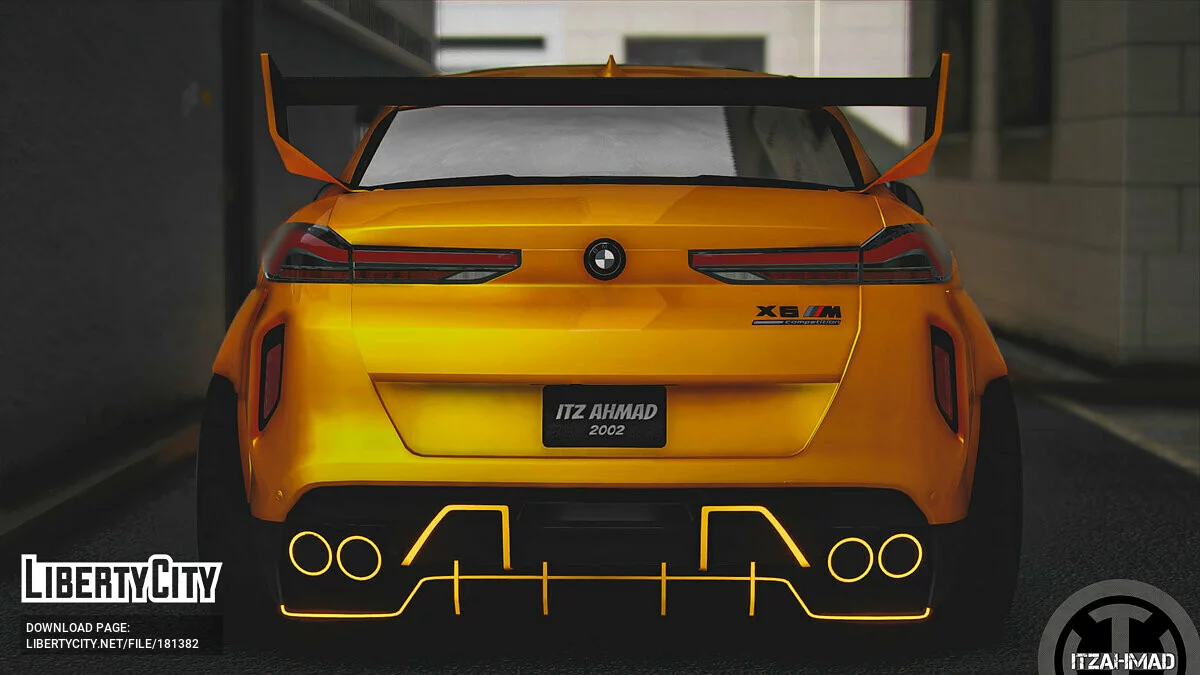 BMW X6m F96 Liberty Walk Edition / جي تي أي 5