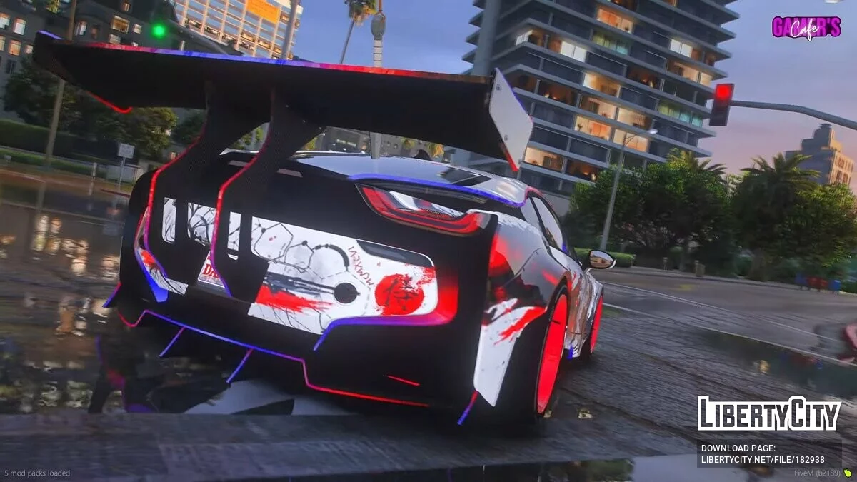 BMW I8 Custom Livery / GTA 5