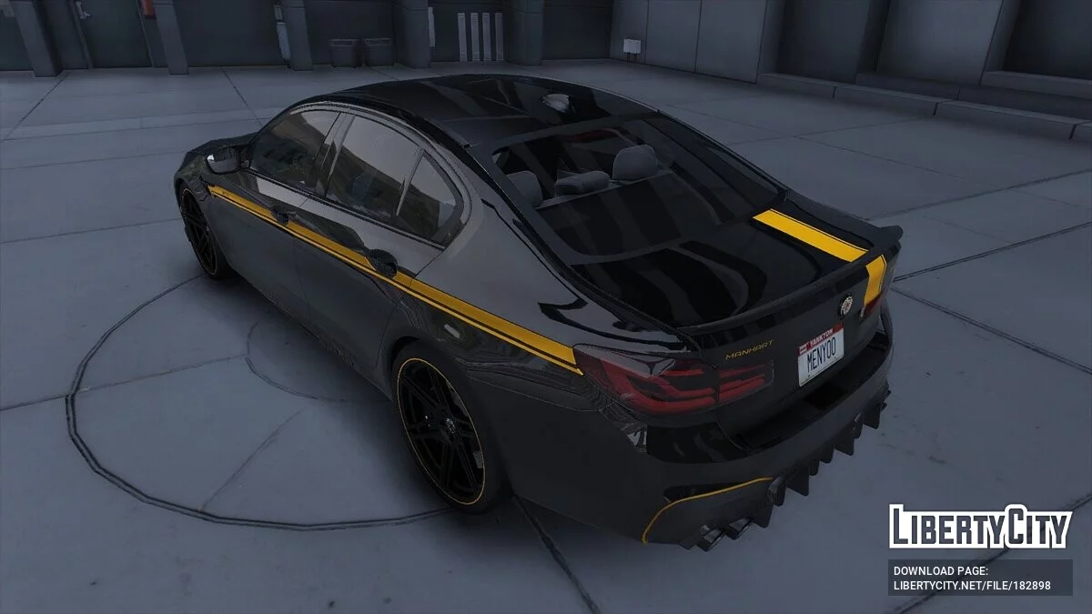 BMW MH5 MANHART 2018 / GTA 5